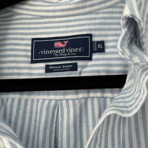 Vineyard Vines Light Blue Striped Button Down Shirt